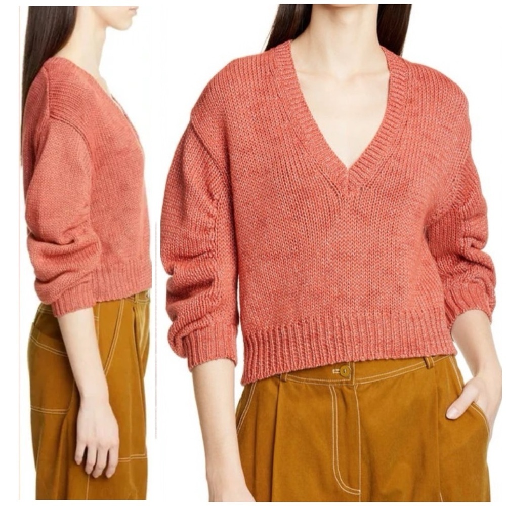 Ulla Johnson Tunis Metallic Sweater SZ L